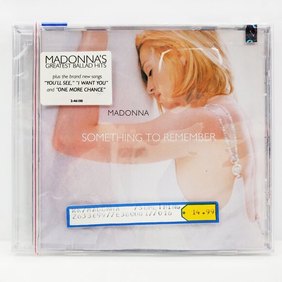 Other - Madonna Something To Remember CD 1995 Clear Back Hype Retail Sticker Sealed
